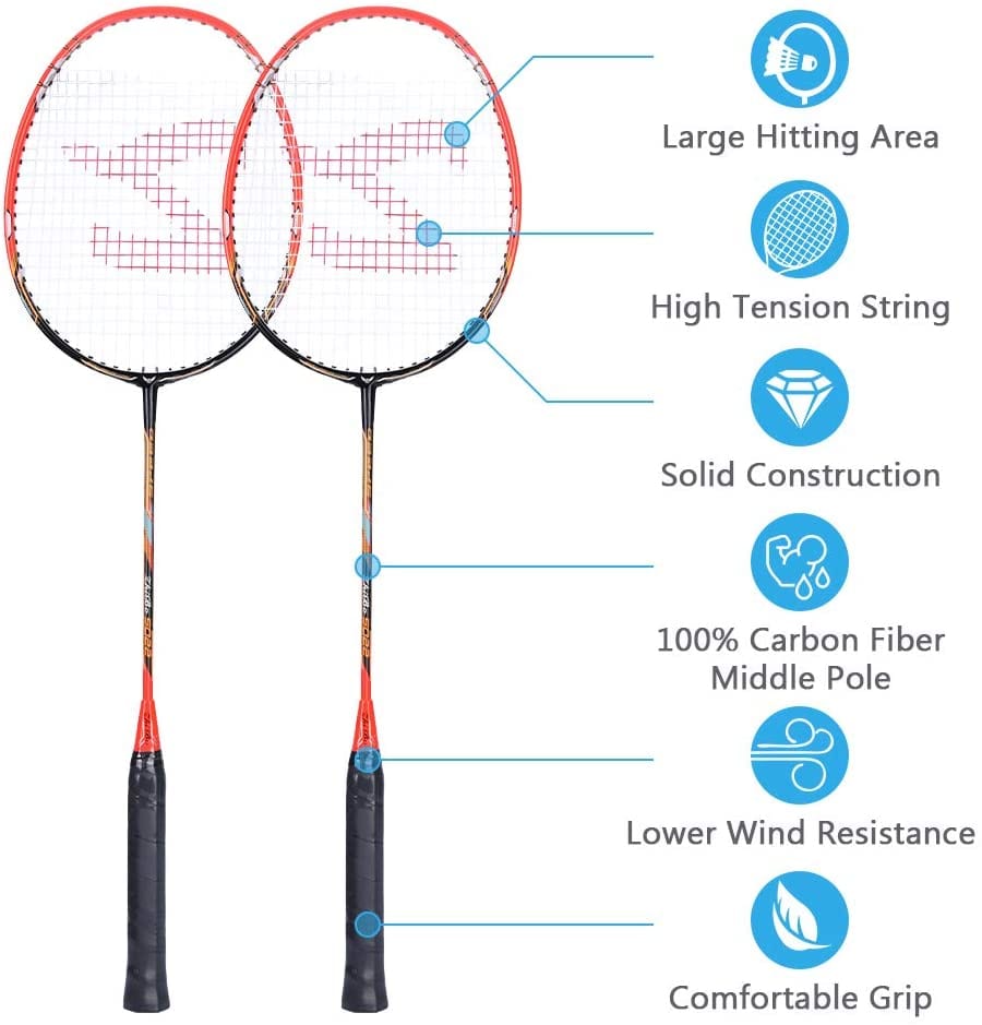 TOP 5 BADMINTON RACQUETS