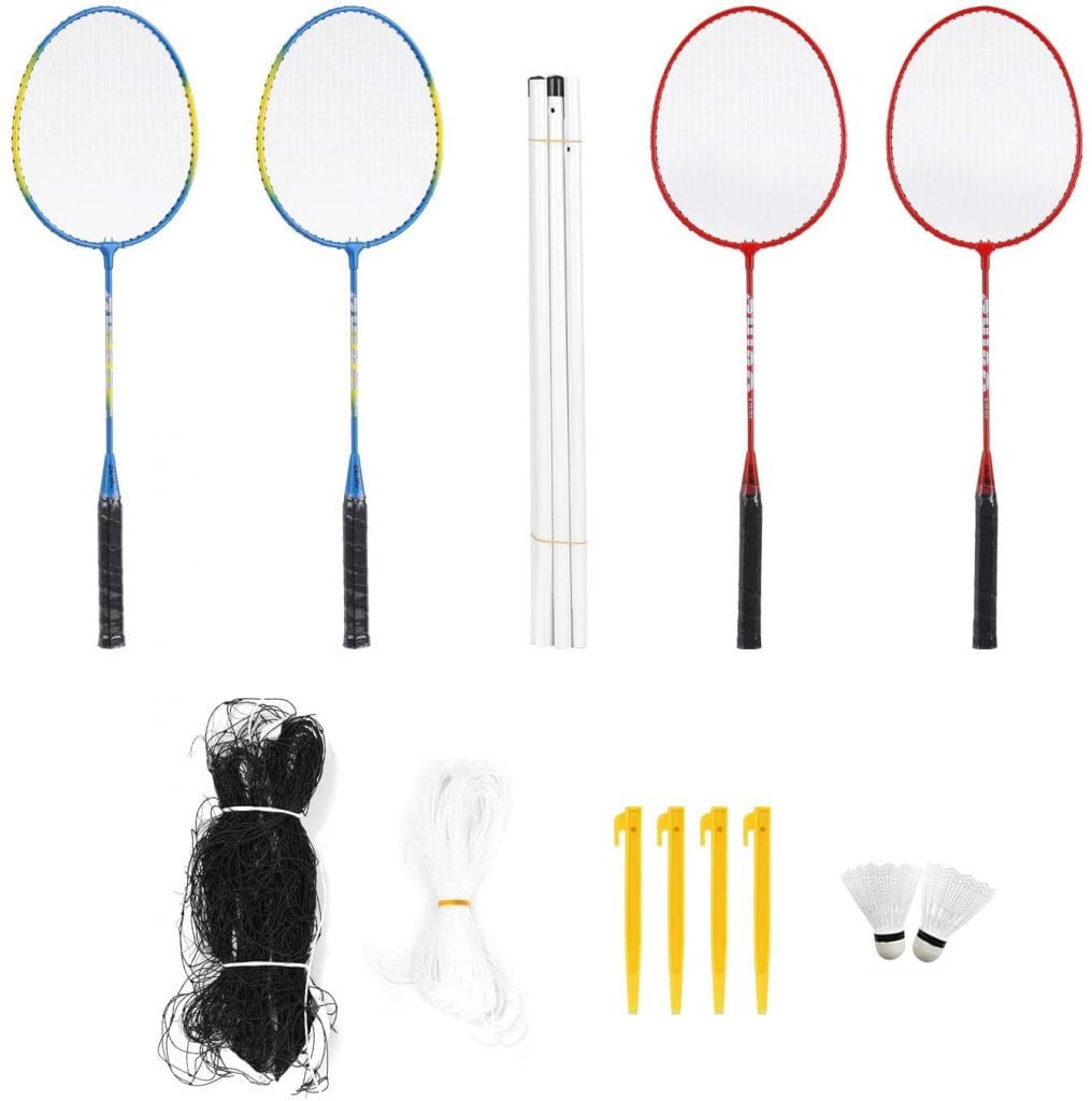 ROEAM OUTDOOR SPORTS BADMINTON RACKETS SET REVIEW