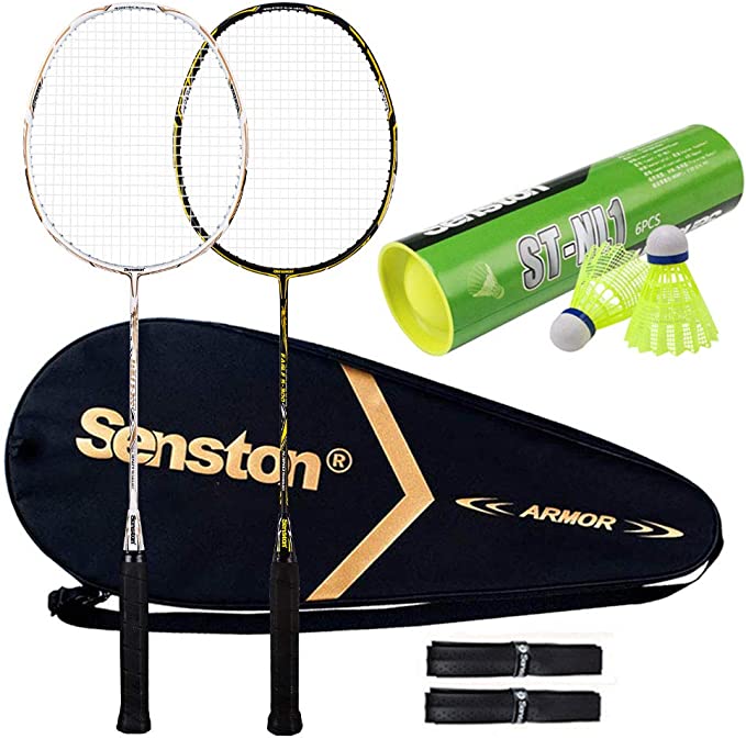 Senston Full Carbon Fiber Badminton Racket Set Review